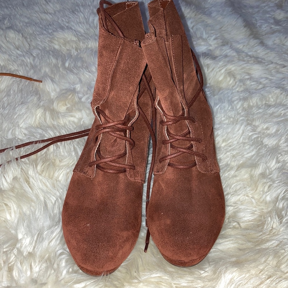 Some Society Leather Booties